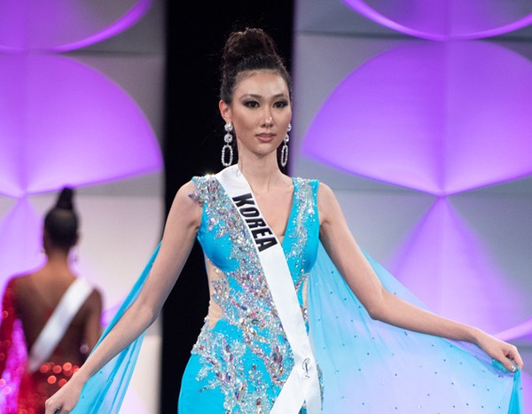 Miss Korea from Ceremonia Preliminar del Miss Universo 2019 - Desfile